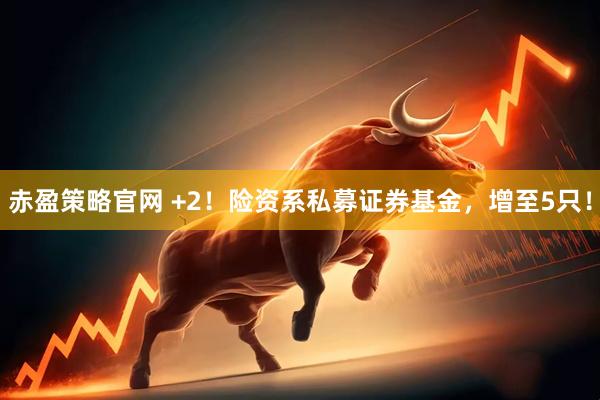 赤盈策略官网 +2！险资系私募证券基金，增至5只！