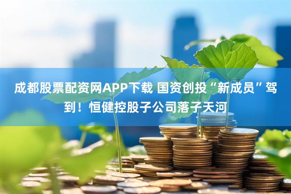 成都股票配资网APP下载 国资创投“新成员”驾到！恒健控股子公司落子天河