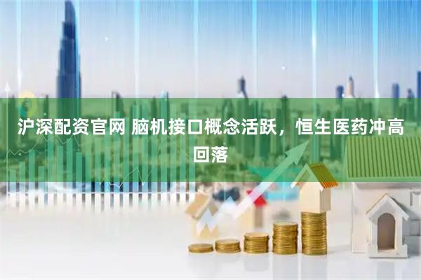 沪深配资官网 脑机接口概念活跃，恒生医药冲高回落